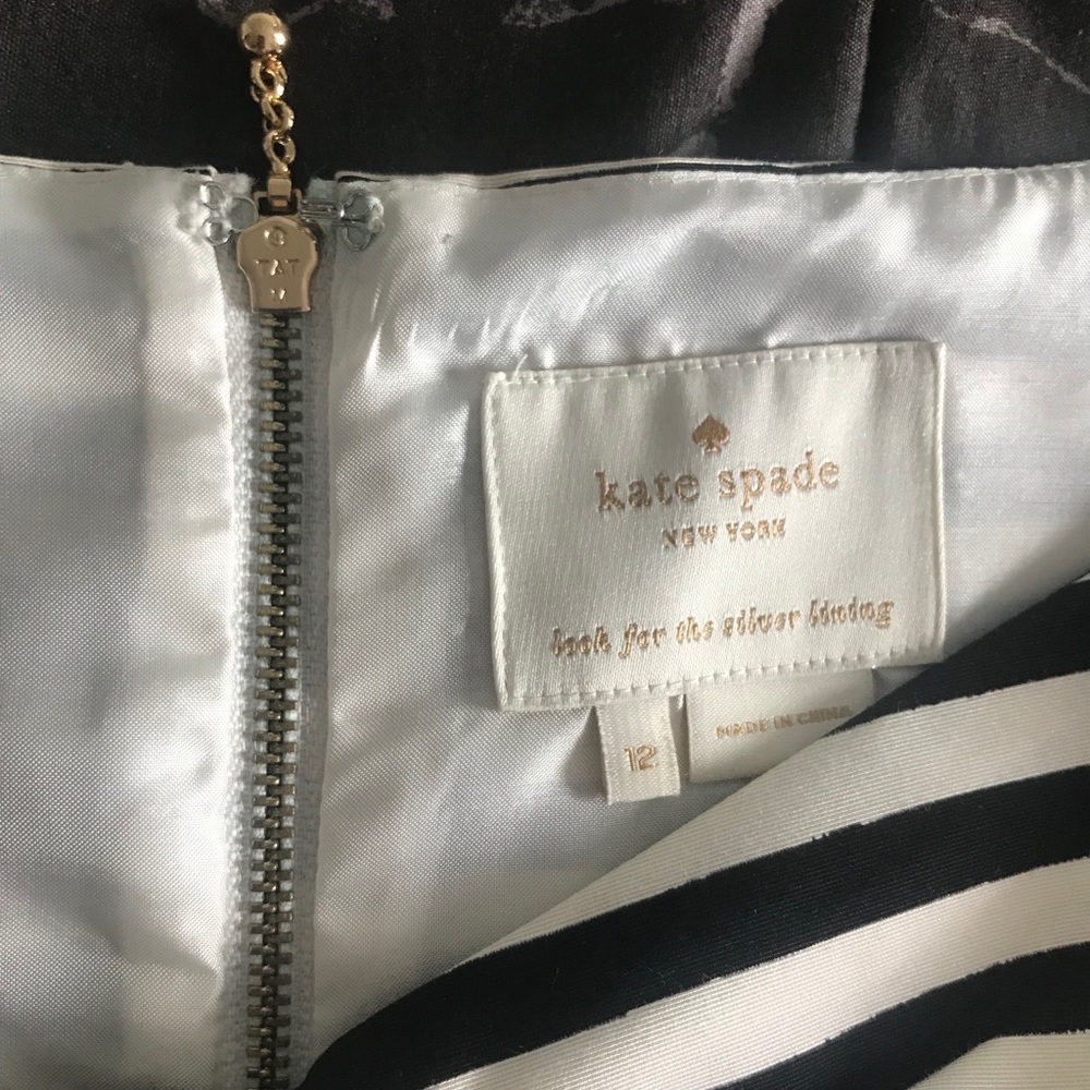 Kate Spade Striped Bow Vivian Dress - Picture 5 of 7
